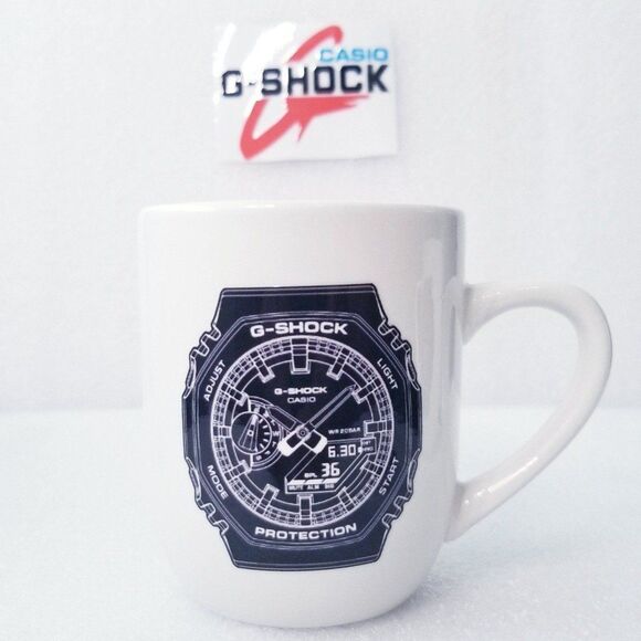 Casio G-Shock GA2100 iconic model  custom 12 oz ceramic coffee cup mug - Picture 1 of 2